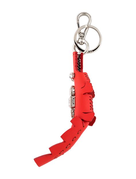 fendi crocodile keychain|Fendi keychain.